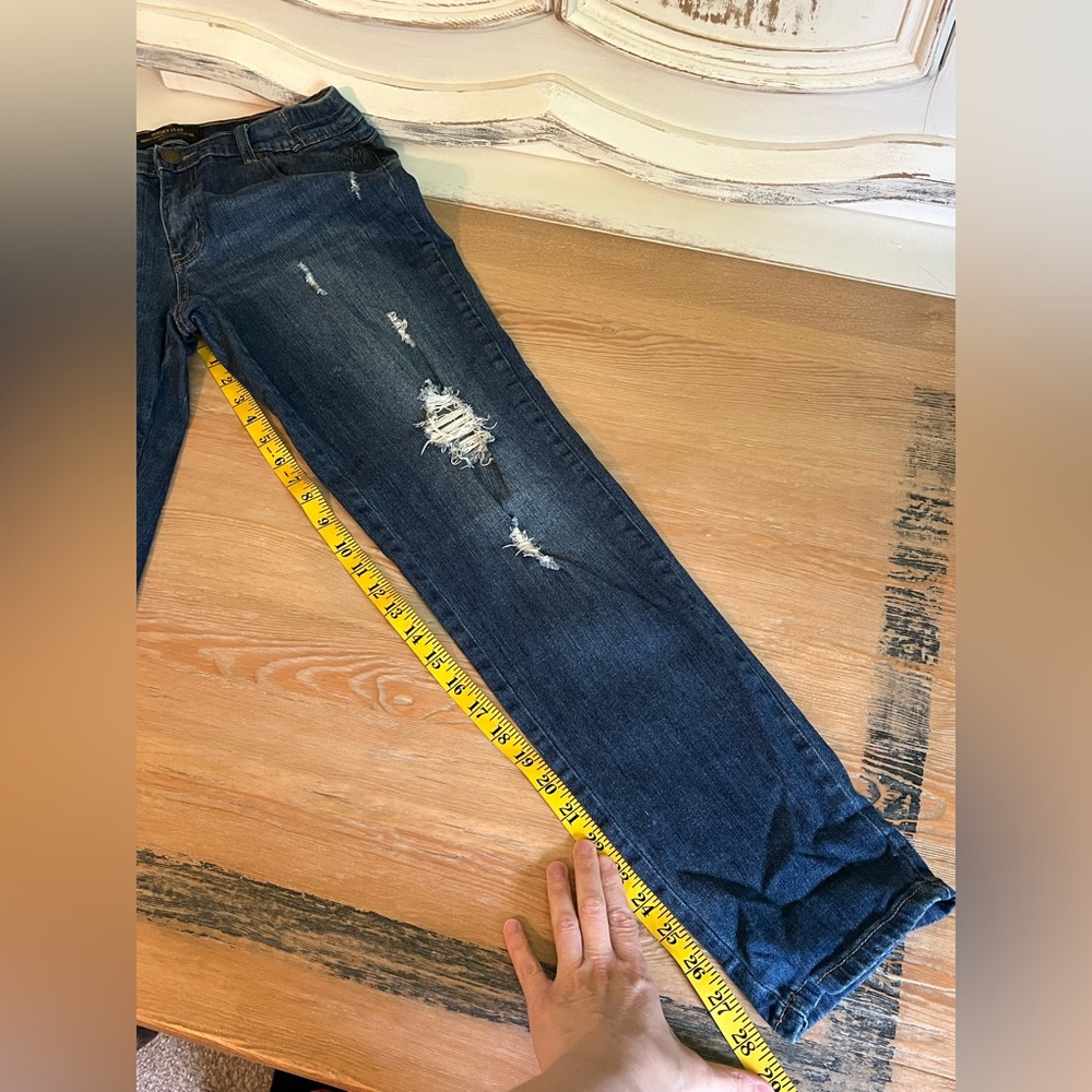 Versace V 1969 Midrise Distressed Jeans - Picture 16 of 16